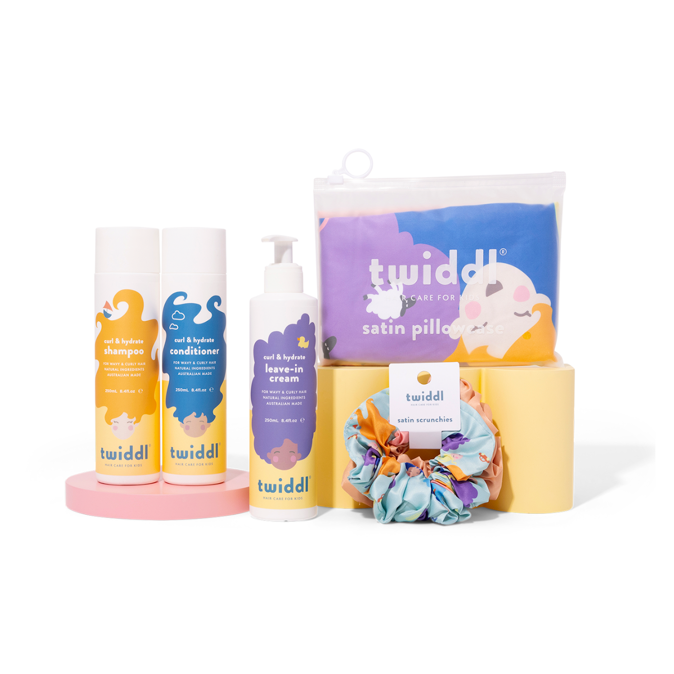 Twiddl Curl & Hydrate, Moisturise & Protect Bundle for Kids