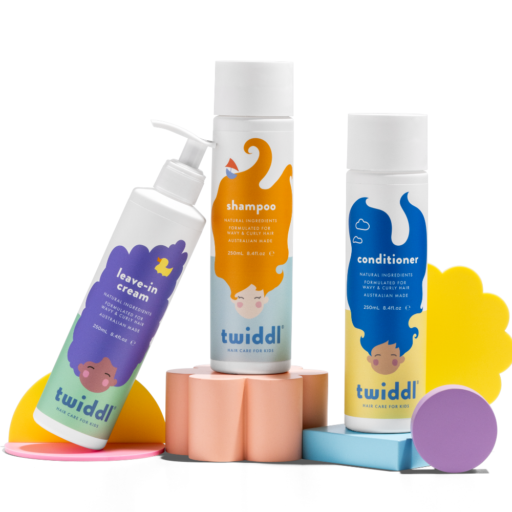 Curly Kids Hair Care Shampoo Gentle Nourishing Twiddl Haircare