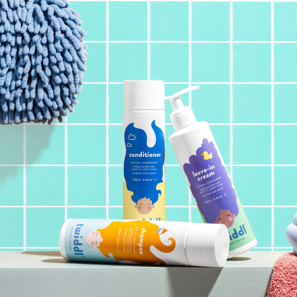 Twiddl Curl & Hydrate Leave-In Trio for Kids