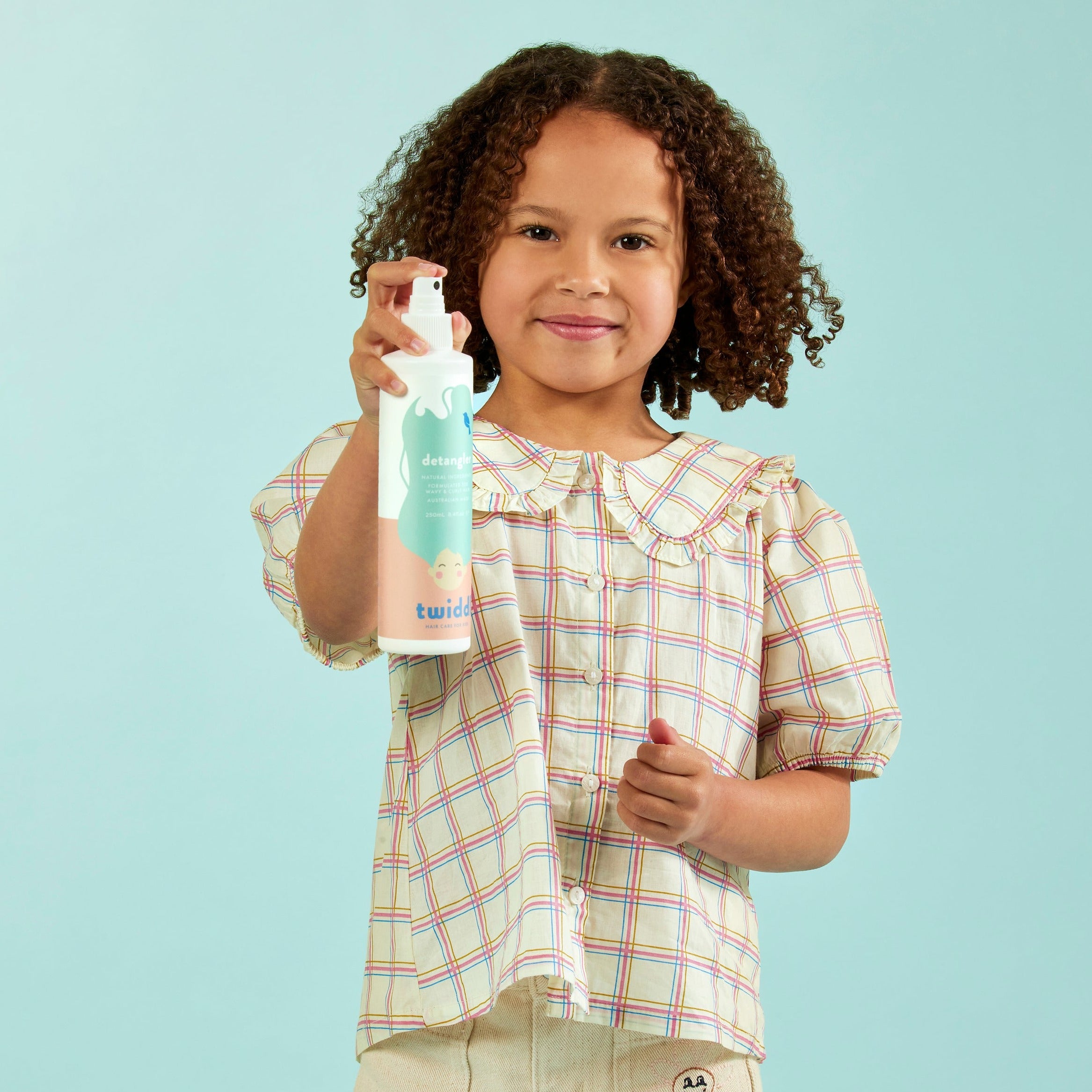 Twiddl Detangler Spray for Wavy and Curly Kids