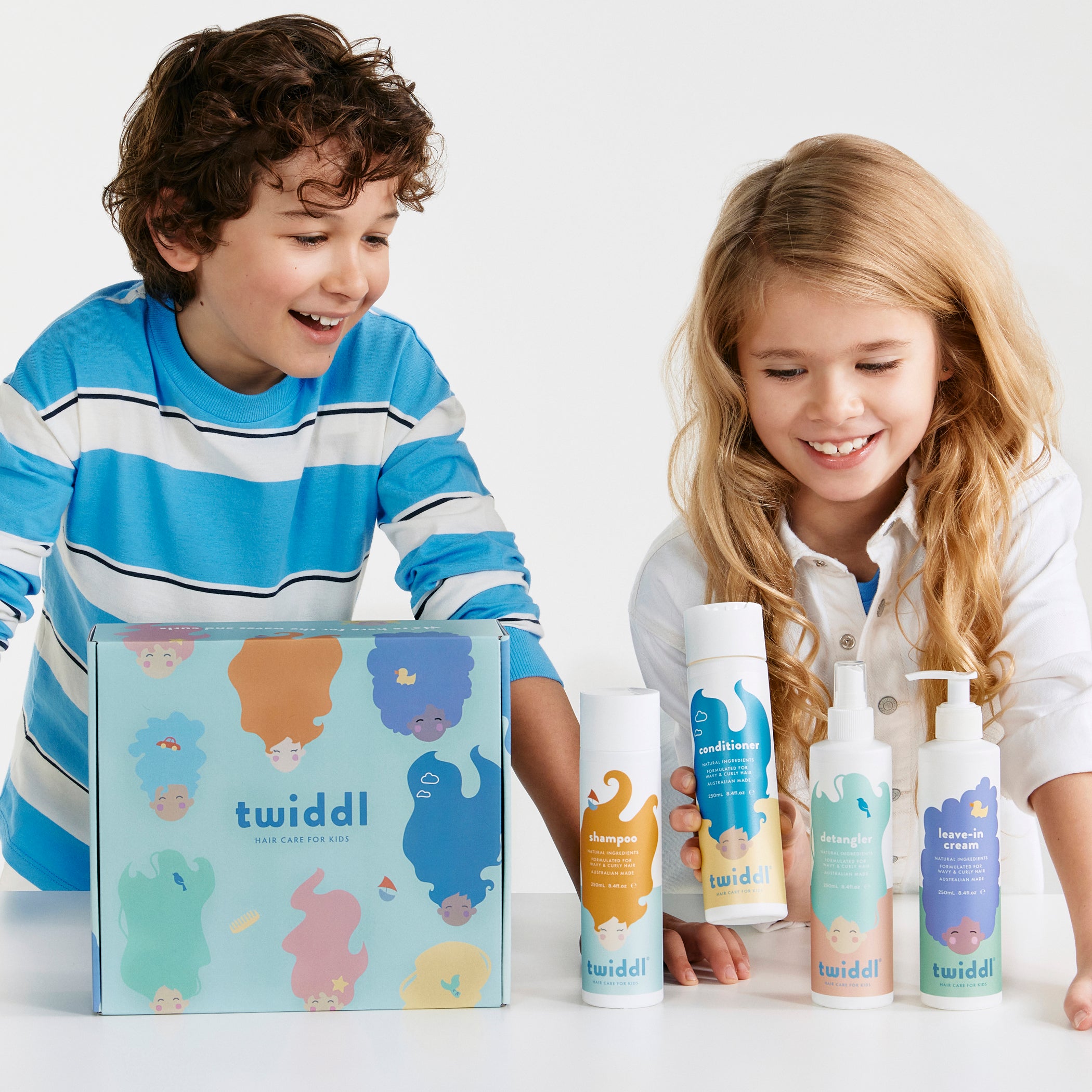 Twiddl Hair Towel Bundle for Kids