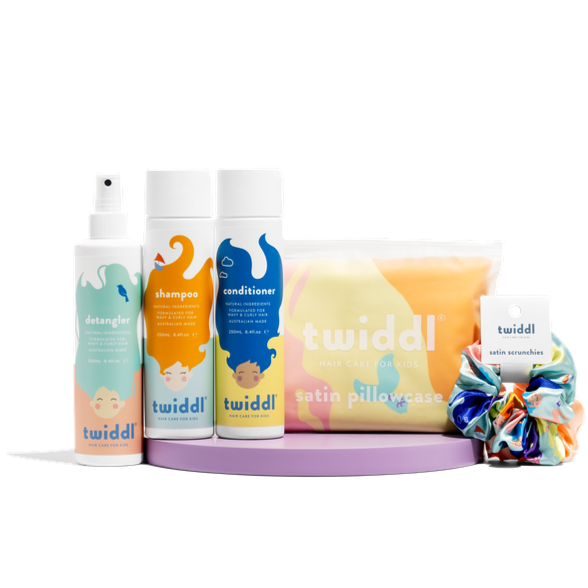 Twiddl Curl & Hydrate, Detangle & Protect Bundle for Kids